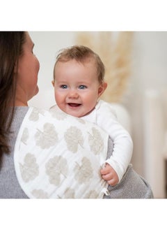 aden + anais aden + anais Essentials Baby Burpy Baby Bib, 100% Cotton Muslin, 22.5” X 11”, Single  - Image 4