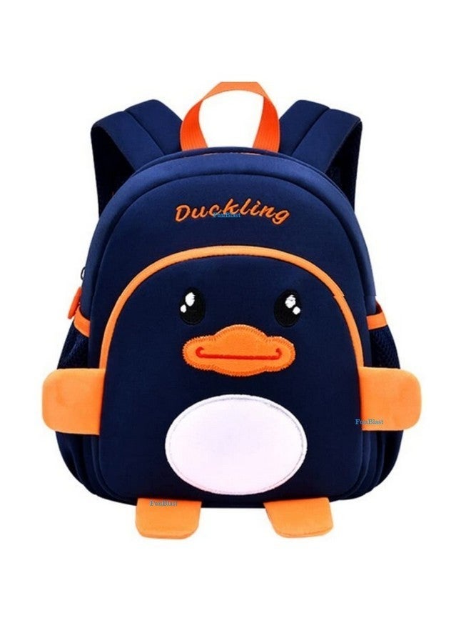 FunBlast Cute Duck Print 10 L Shoulder Bags for Kids Cartoon Bags for Kids - Small Size Bags for School, Picnic, Travelling for 2 to 6 Years old Kids, Boys, Girls (multicolour) - Image 1