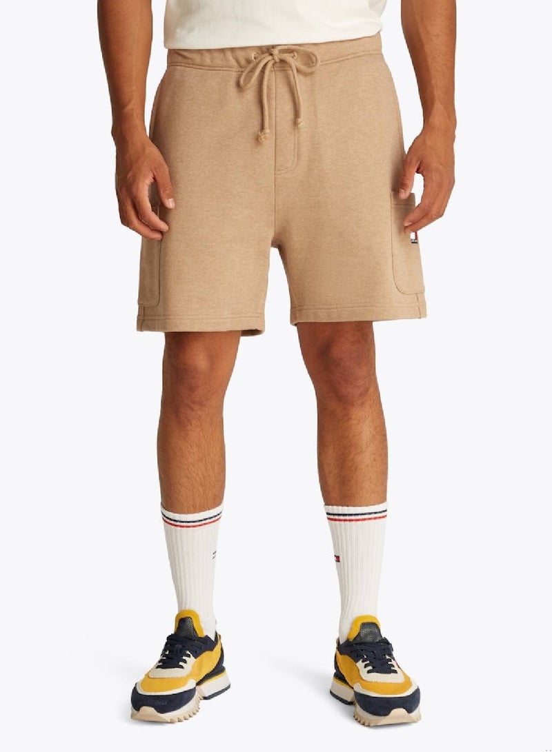 TOMMY JEANS Regular Fit Badge Jogger Shorts - Image 1