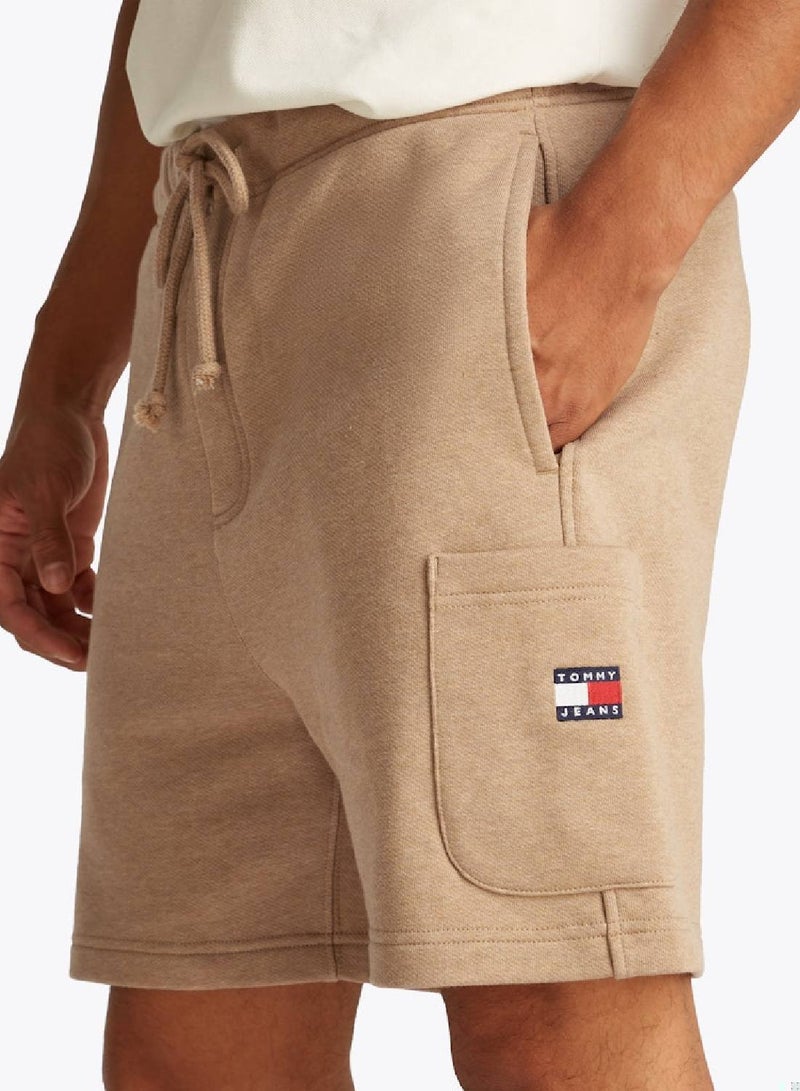 TOMMY JEANS Regular Fit Badge Jogger Shorts - Image 5