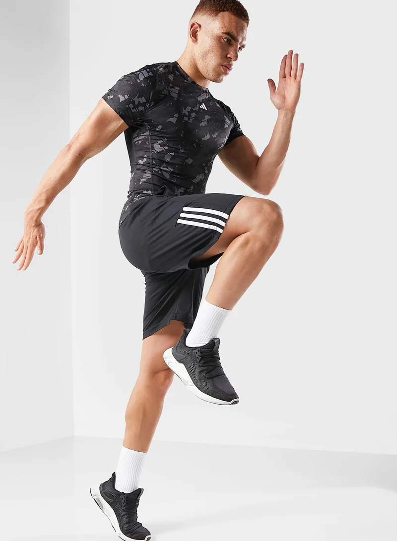 Adidas Techfit Aop T-Shirt