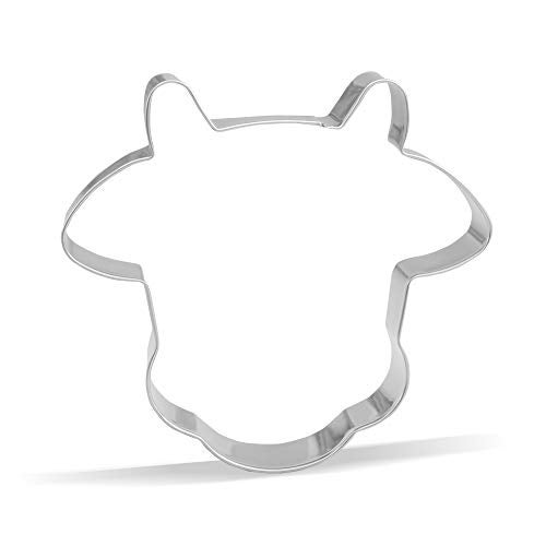 Keewah 4 inch Cow Face Cookie Cutter - Stainless Steel - Image 5