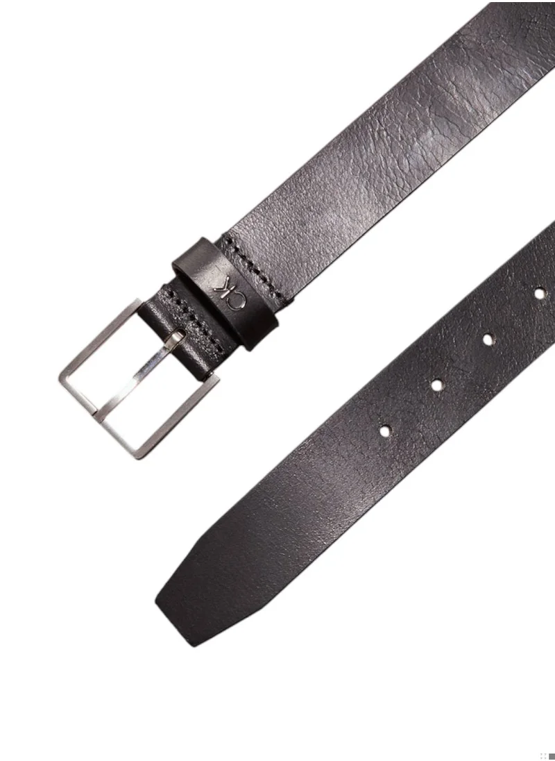 CALVIN KLEIN Men's Belt - Leather, Black