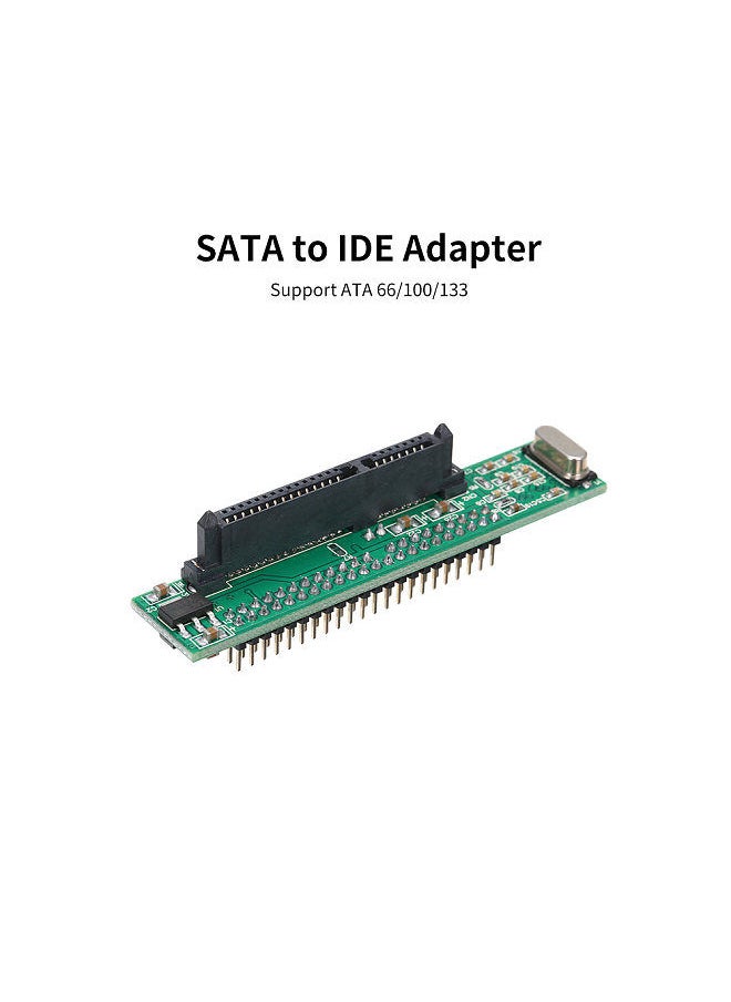 Generic - 2.5 Inch SATA to IDE Adapter Support ATA HDD Hard Disk Drive or SSD to Male 44 Pin Port Converter (Vertical Type) - Image 1