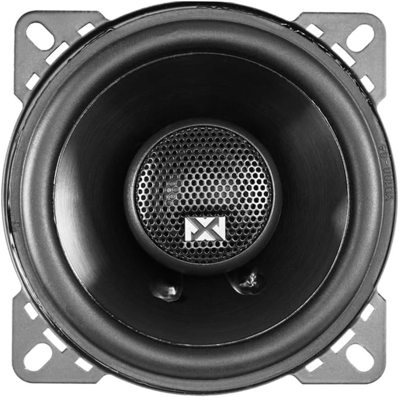 NVX مكبرات صوت السيارة NVX NSP4 4" - 300 واط كحد أقصى، 100 واط RMS، 2-طريق كوكسيل مع تويترات قبة حريرية - Image 4