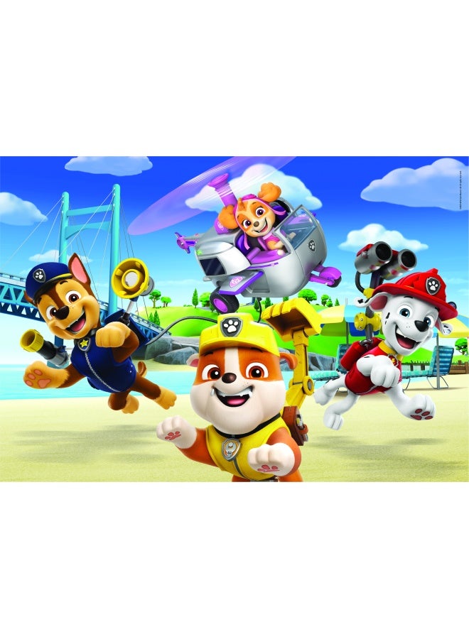 Clementoni Supercolor Puzzle - Paw Patrol - 2x60 Pieces, Jigsaw Puzzle For Kids Age 4, Puzzle Cartoon, Made In Italy (21623) - Image 3