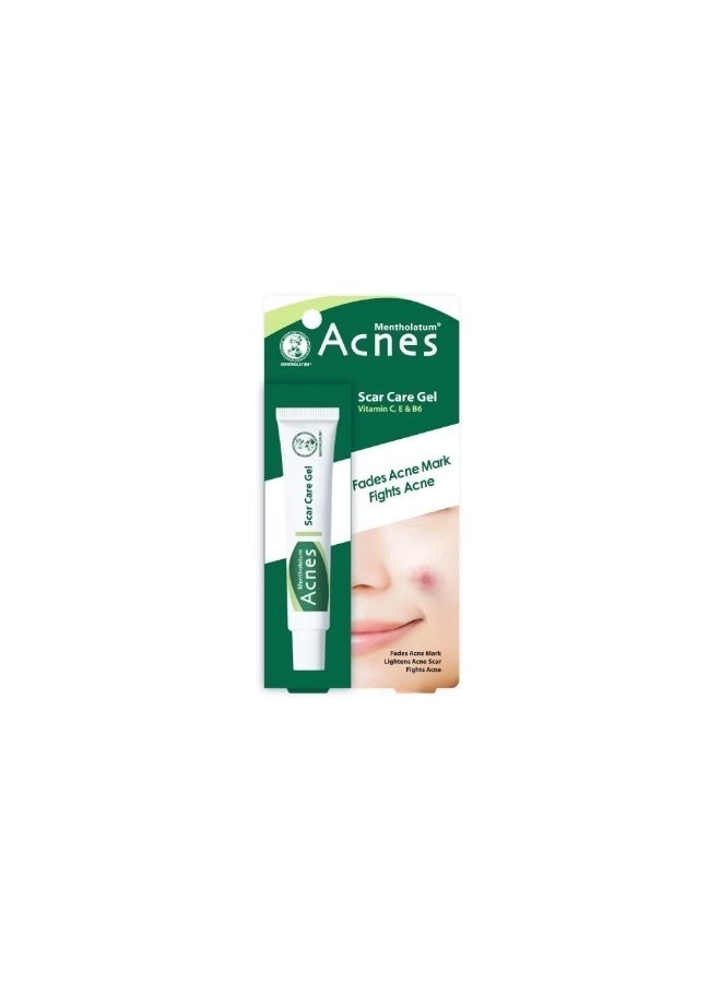 Mentholatum Acnes Scar Care Gel 18g, Acne Mark & Dark Spot Care, Acne Scar Treatment Gel with Vitamin C, Salicylic Acid, Vitamin E & Allantoin, Pore Care for Uneven Skin - Image 1