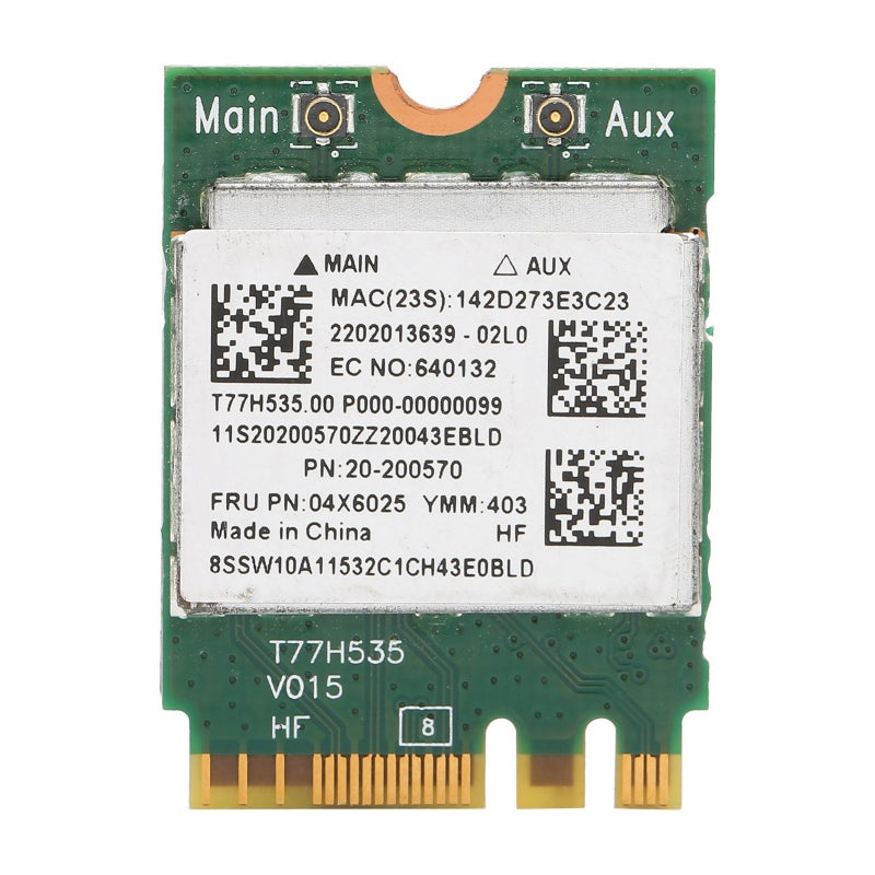 Laptop Wifi Card: M.2 Ngff Wireless Network Card - Bluetooth 4.0 High-Speed Signal Transmission For Lenovo B40/N40 Series Laptops With Windows 7, 8.1, 10 Compatibility - Image 1