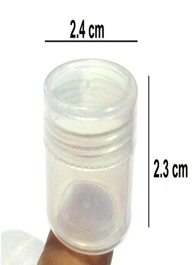 Right Small Tiny 10ml/gm Plastic Storage Container for Holi Colour Storage, (Pack of 12) - Image 2