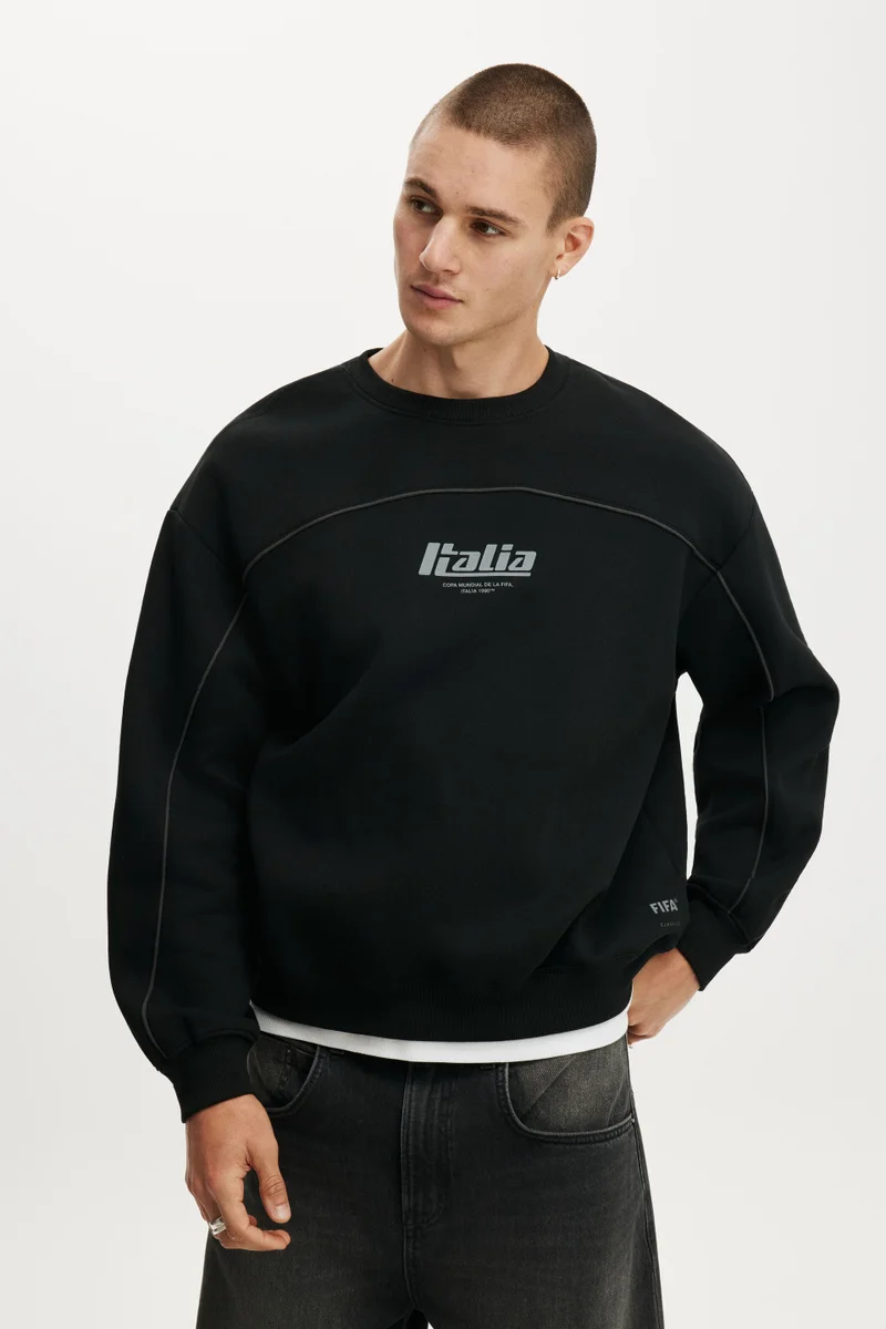 كوتون اون FIFA BOX FIT CREW SWEATER
