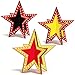 Oitnlaughter Star Centerpieces Movie Night Party Decorations 3D Star Movie Night Wooden Centerpieces Cinema Birthday Table Wooden Sign for Red Carpet Film Show Theme Birthday Party Favors Supplies - Image 2