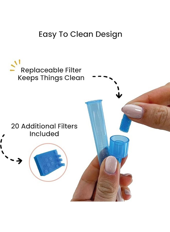 Snotsucker Nasal Aspirator Travel Bag, 0M, Easy to Clean, Dishwasher Safe - Multicolored - Image 3
