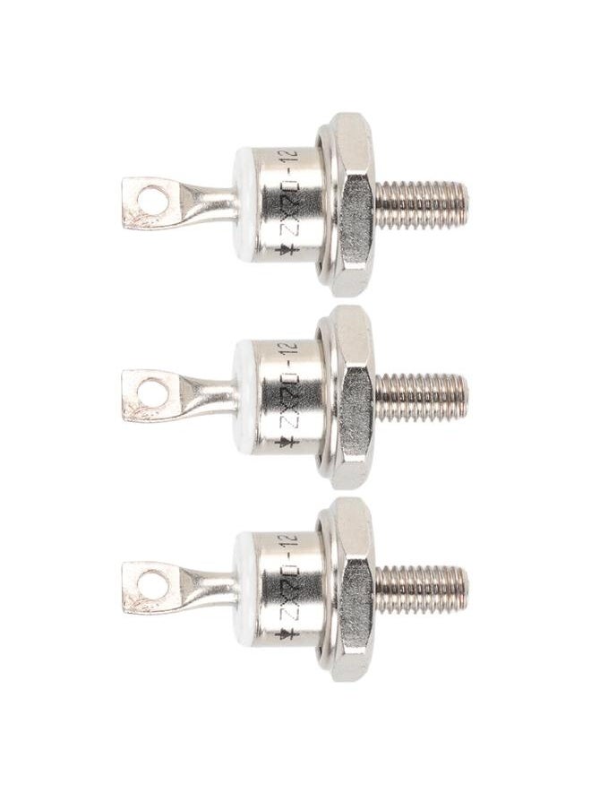 NIBEMINENT 3Pcs ZX70 12 70A Diesel Generator Rectifier Diode Replacement Diesel Engine Generator Diode for Diesel Generator Parts Negative  - Image 2