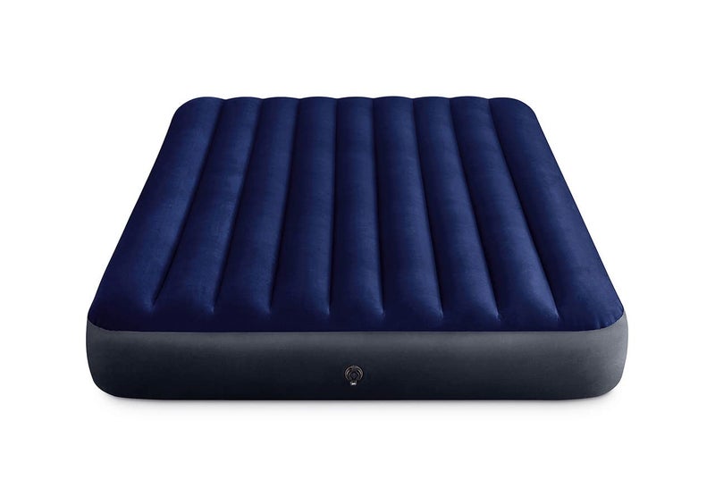 VWretails Polyvinyl Chloride (Pvc) Dura-Beam Standard Air Bed, 152 X 203 X 25 Cm + 2, Queen, Blue,Black - Image 2