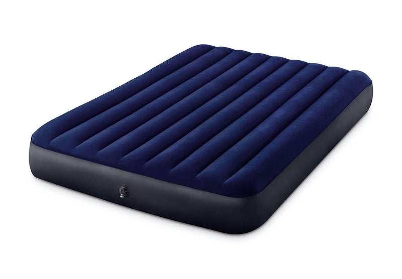 VWretails Polyvinyl Chloride (Pvc) Dura-Beam Standard Air Bed, 152 X 203 X 25 Cm + 2, Queen, Blue,Black - Image 3