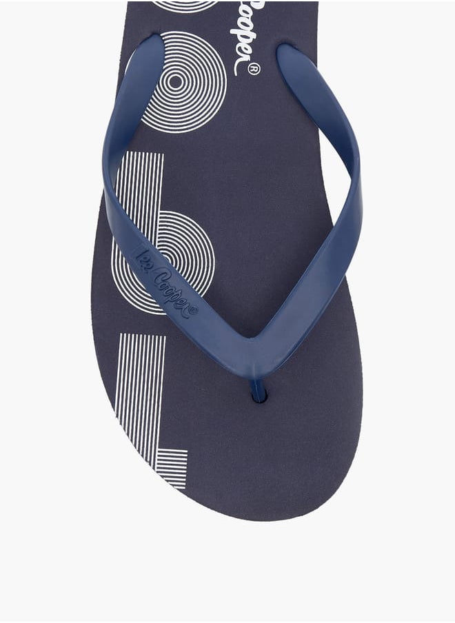 Lee Cooper Mens Printed Thong Slippers  - Image 3