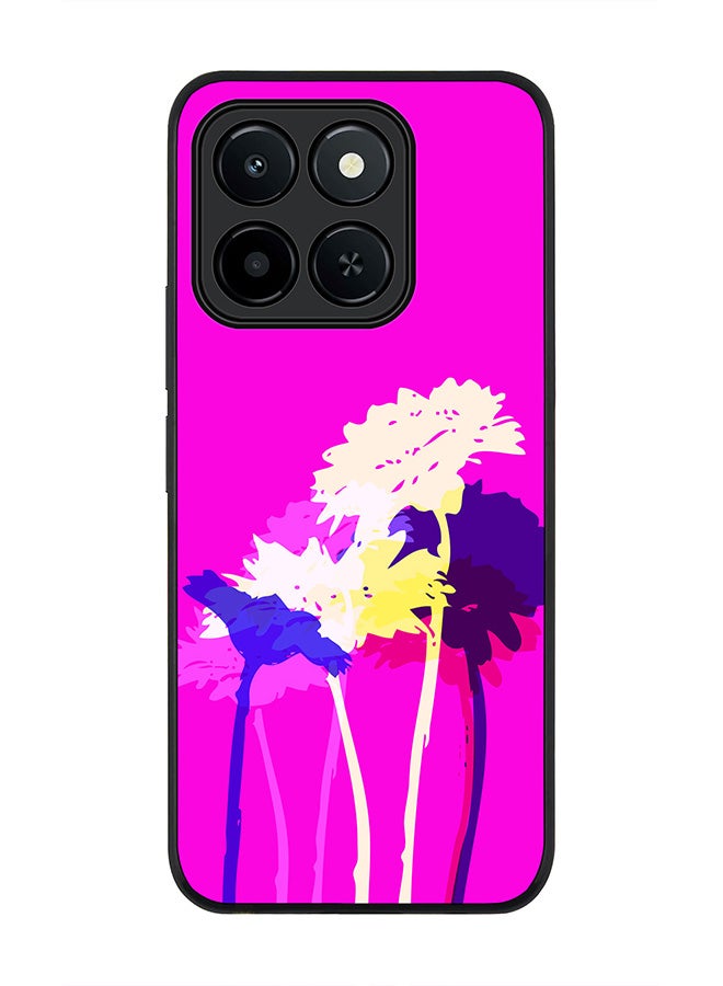 Stylizedd For Honor X6c Case,Slim fit Camera Protection, Shockproof Thin Phone cover  - Bleeding Flowers (Pink)