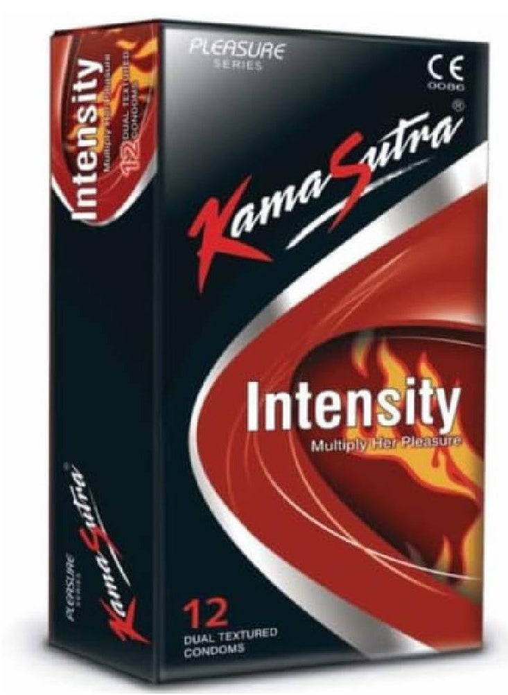 Kamasutra واقيات ذكرية مكثفة 12 قطعة 