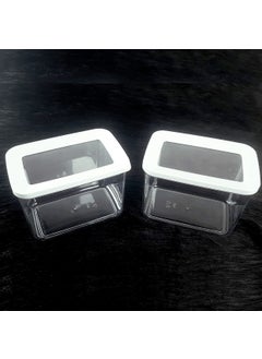 vip ahmet Rectangle Storage Container 2 x 1400 ml  - Image 1