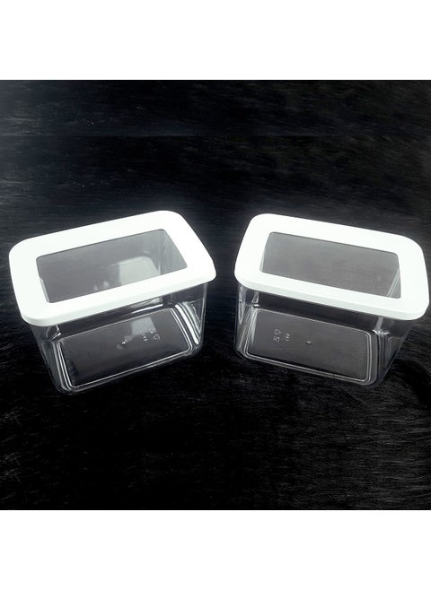 Rectangle Storage Container 2 x 1400 ml