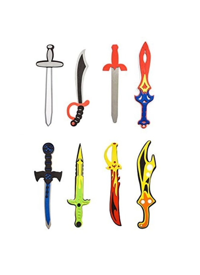 Super Z Outlet Assorted Foam Toy Swords for Children with Different Designs Including Ninja Pirate Warrior and Viking 8 Pack - pzsku/Z8C629695F8A2D00744E4Z/45/_/1729414994/7ff1fb01-143d-4580-b1d0-5e08e05ec93e