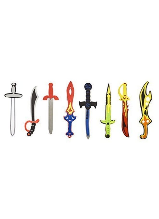 Super Z Outlet Assorted Foam Toy Swords for Children with Different Designs Including Ninja Pirate Warrior and Viking 8 Pack - pzsku/Z8C629695F8A2D00744E4Z/45/_/1729414996/b490df15-cb7e-4dfd-b158-d399de4224c3