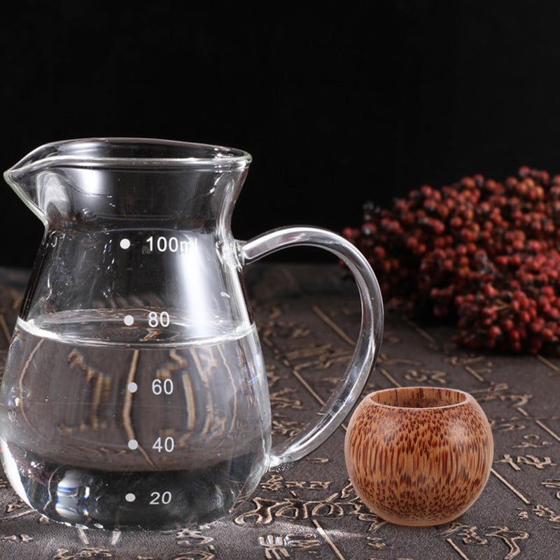 Outdoor Natural Wood Cup Stemless Wine Goblet Travel Camping Party Use - Image 5