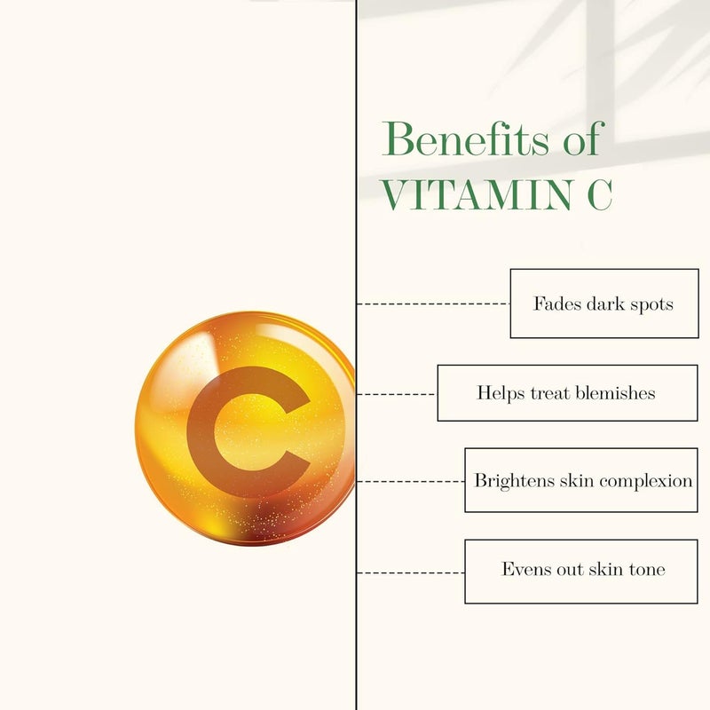 Good Vibes Brightening Vitamin C Face Serum For Glowing Skin 10 ml Light Weight Absorbs Quickly Moisturizing Serum For All Skin Types - Image 3