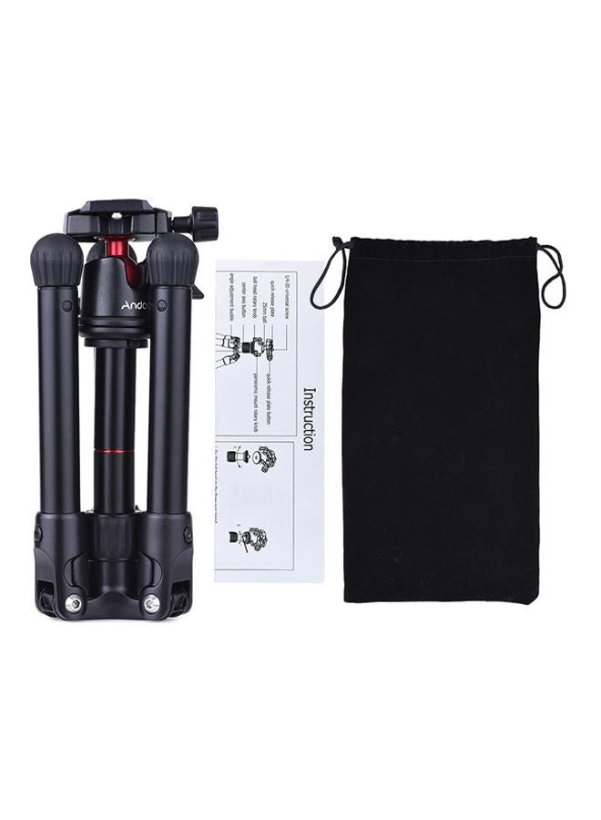 NIBEMINENT Tabletop Tripod Stand With Ball Head Quick Release Plate 21x11.3cm Black/Red/White - Image 3