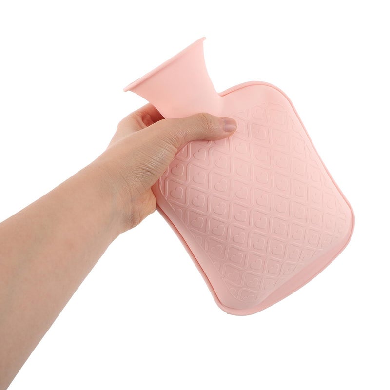 Baluue Rubber 800ml Hot Water Bottle Neck Shoulder Warmth Travel Pain Relief - Image 5