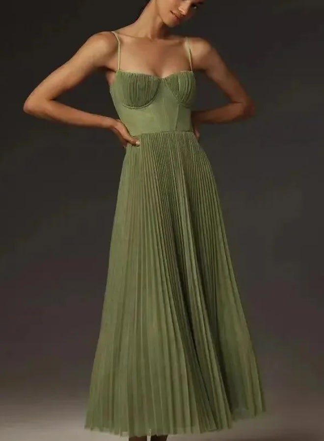 SIMPLEE Women Evening Dress Sexy Strap Sleeveless Maxi Dress Cocktail Prom - Image 1