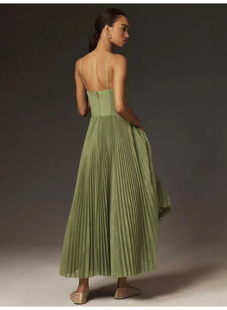 SIMPLEE Women Evening Dress Sexy Strap Sleeveless Maxi Dress Cocktail Prom - Image 2