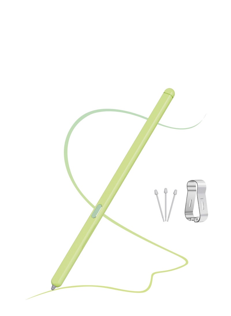 Z Fold 5 Stylus Pens Compatible for Samsung Galaxy Z Fold5 Slim Pen, New Compact Stylus Pens, Slim 1.5mm Pen Tip, 4,096 Pressure Levels +Tips/Nibs (Green) - Image 2