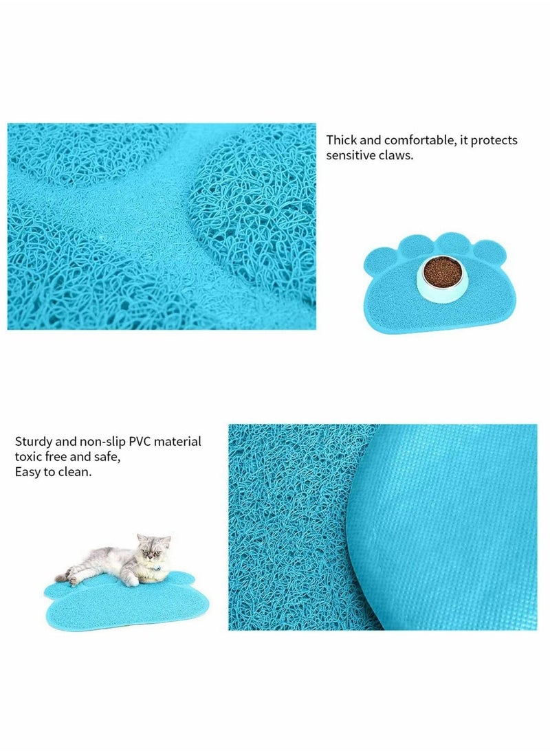 Y&D - Cat Litter Tray Mat Pet Food Durable Easy to Clean Soft Fits Under Box for Kitty Dog Small Animals - Image 1