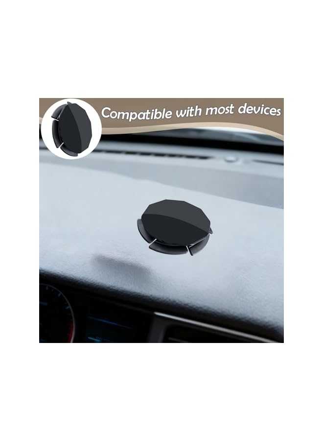 S-TOP 1 Pcs Vehicle-Mounted Suction Cup Pad, Adhesive-Backed Suction Cup Pad, Suitable for Installing Car Phone Mounts, Wireless Chargers, GPS Devices, and Dashcams - Image 3