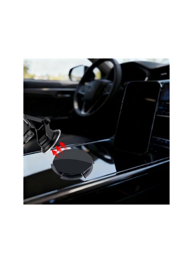 S-TOP 1 Pcs Vehicle-Mounted Suction Cup Pad, Adhesive-Backed Suction Cup Pad, Suitable for Installing Car Phone Mounts, Wireless Chargers, GPS Devices, and Dashcams - Image 2