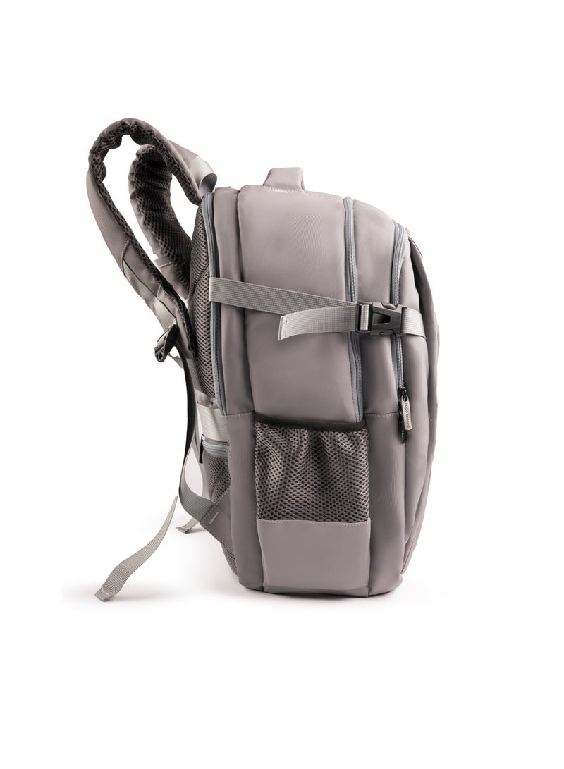 Lupo bianco iSchool Backpack - Grey - Image 2