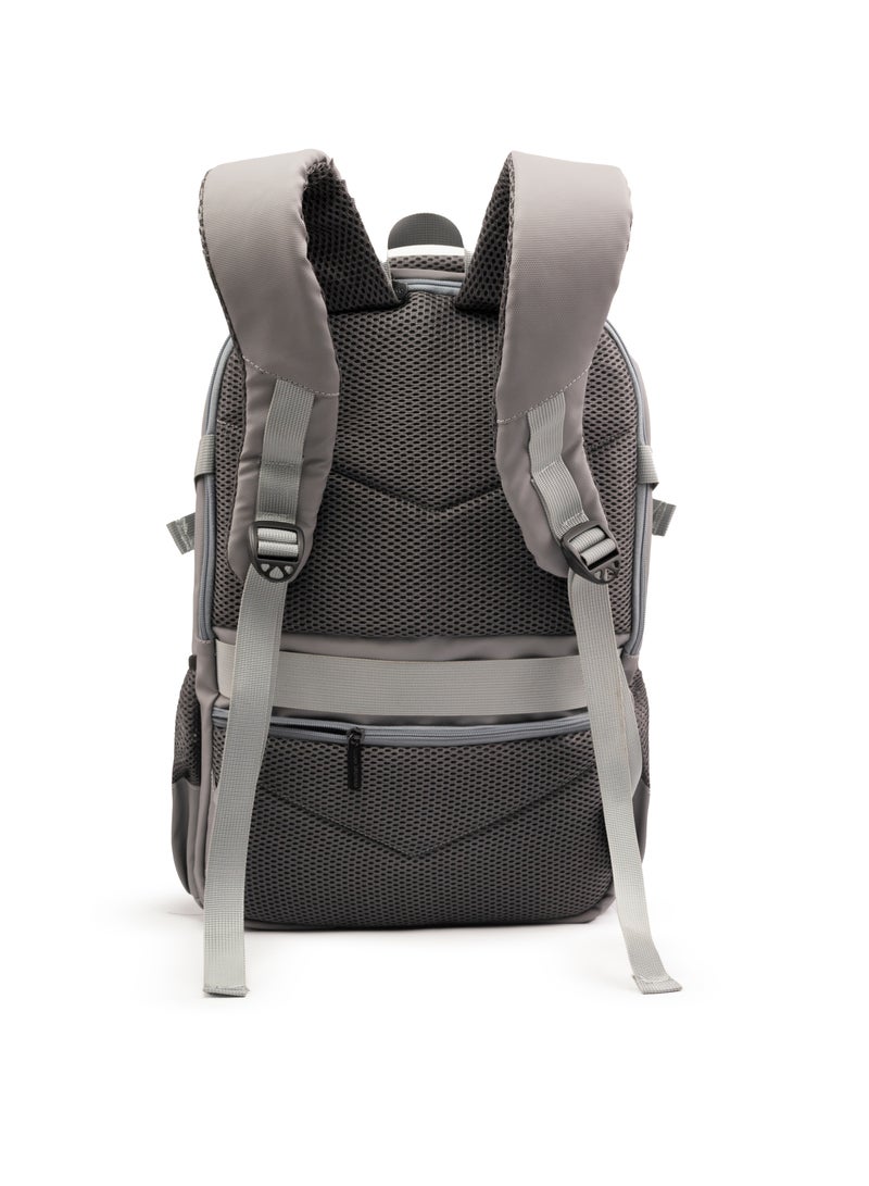 Lupo bianco iSchool Backpack - Grey - Image 3