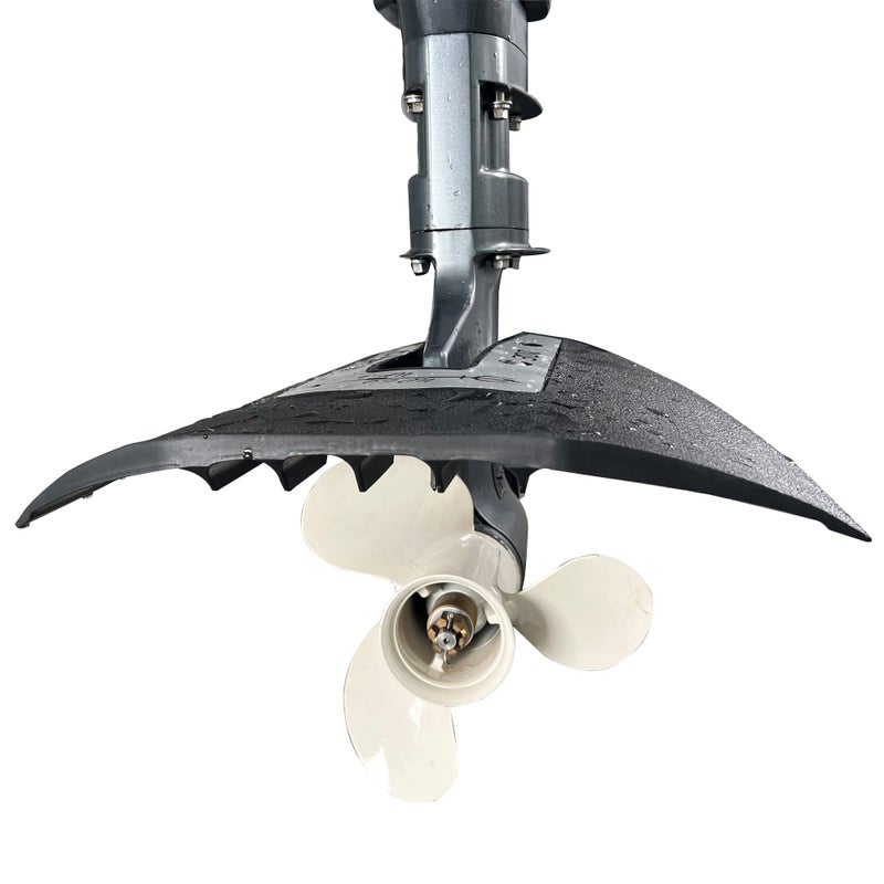 UanofCn FO2003 Hydrofoil Stabilizer Fin Kit for Outboard and Stern Drive Motor Engines with Whale Tail Style Universal - Image 2