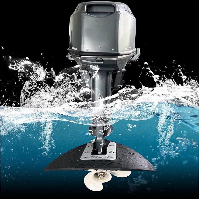 UanofCn FO2003 Hydrofoil Stabilizer Fin Kit for Outboard and Stern Drive Motor Engines with Whale Tail Style Universal - Image 3