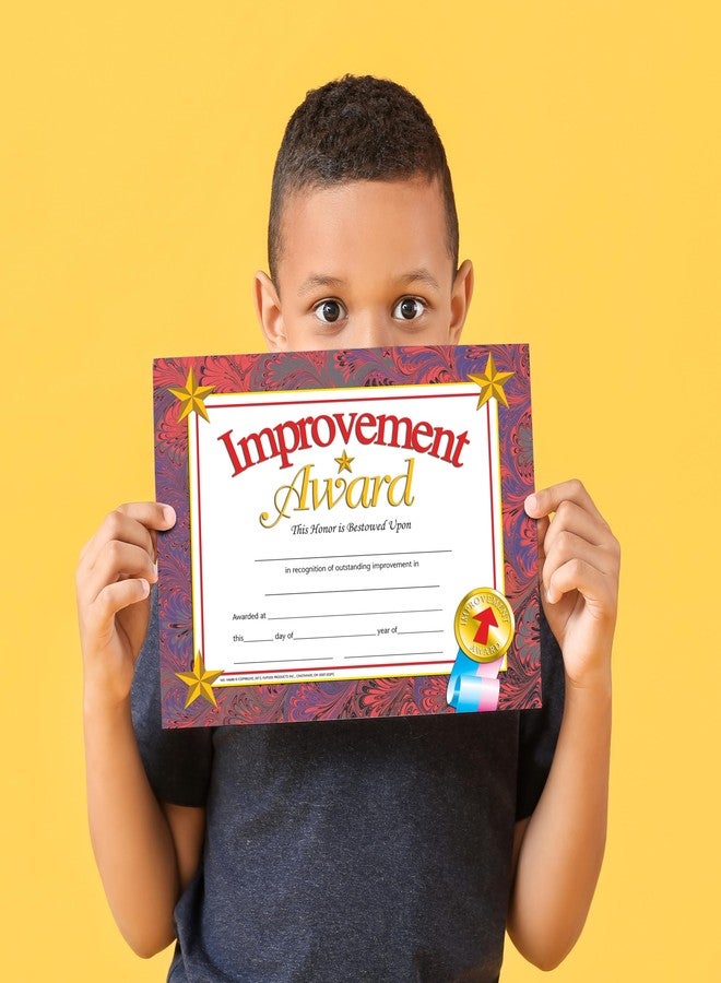Hayes Flipside Products Improvement Award Certificate, Recognition, Award Student Achievement, Incentive, Hayes, Full-Color, 8.5" x 11", 30 Pack - Image 3