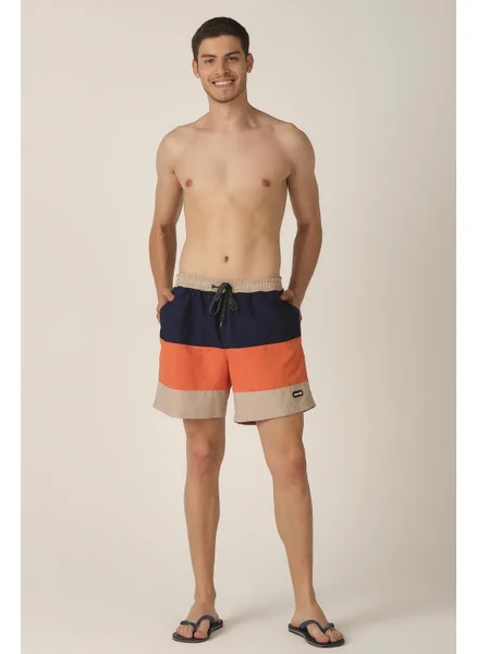 الكسندر جاردي Alexandergardı Color Block Beach Shorts (E21-50700)