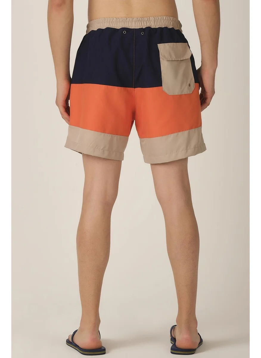 الكسندر جاردي Alexandergardı Color Block Beach Shorts (E21-50700)