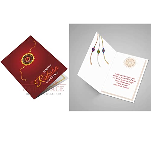 JAIPUR ACE Bhaiya Bhabhi Rakhi Set with Printed Water Bottle | Rakshabandhan Gift Combo with Designer Rakhi, Lumba, Roli Chawal & 600ml Bottle | Best Gift for Brother & Sister-in-Law - Image 4