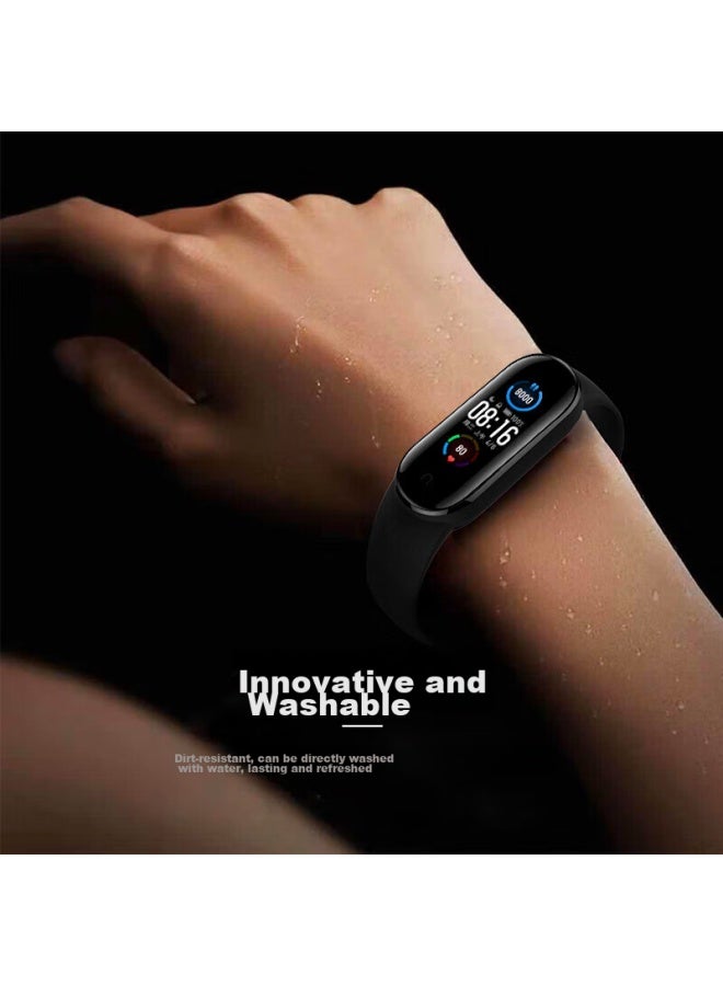 Chensong Compatible With Xiaomi Band 9/8/nfc Version Strap, Liquid Silicone Band For 8th/9th Generation, Uni Sports Wristband - Image 3