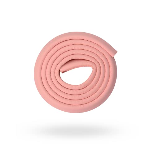 BabySafeHouse Child Proofing Pre-Taped Edge Guard Strip (6.5ft- Pack of 1) for Sharp Edges of Furniture & Corners (Pink Color) - Image 1