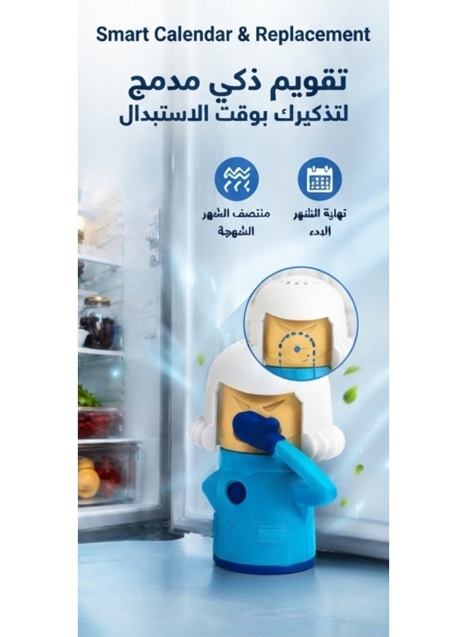 Cool Mama Smart Fridge Deodorizer – Reusable Refrigerator Odor Eliminator with Baking Soda Compartment & Built-in Reminder Calendar – Keeps Your Fridge Fresh, Odor-Free & Food Smelling Clean - Image 5