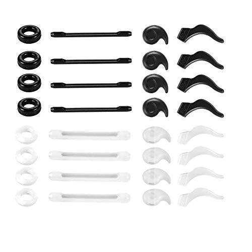 Summer Lemon 16 Pairs Eyeglasses Retainers, Premium Silicone Anti-Slip Eyeglass Holder, Comfort Ear Grip Hooks Protectors for Spectacle Sunglasses Reading Glasses Eyewears - Image 1