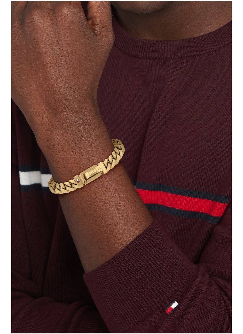 TOMMY HILFIGER TH JEWELRY ADJUSTABLE BRAIDED METAL BRACELET MENS CHAIN BRACELET - 2790434  - Image 2