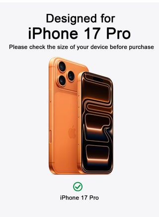 iPhone 17 Pro Cover Silky Soft Touch iPhone 17 Pro Silicone Case Full-Body Protection, Anti-Scratch Shockproof Phone Case for iPhone 17 Pro 6.3 inch - view 2